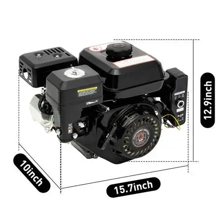 New in Box 7.5 Hp Electric Start Unbranded engine