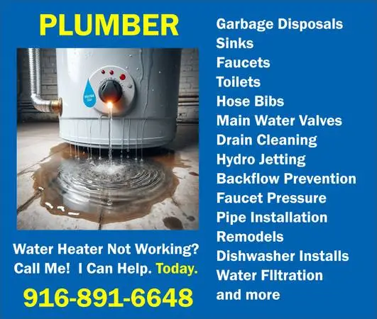 ▂ ▂ ▂ ▂ PLUMBER - HONEST & AFFORDABLE - 916-891-6648 ▂ ▂ ▂ ▂