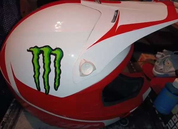 Dirt bike youth large helmet