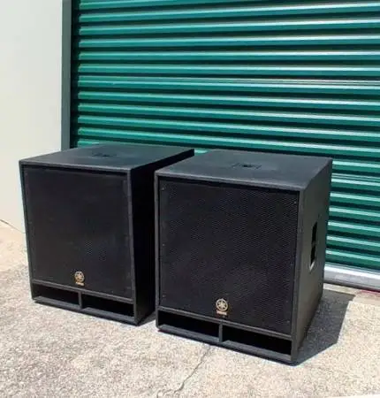 YAMAHA CW118V CONCERT CLUB V SERIES SUBWOOFERS - RARE