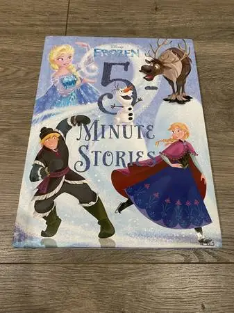 FROZEN 5 MINUTE STORIES LARGE Hardcover BOOK