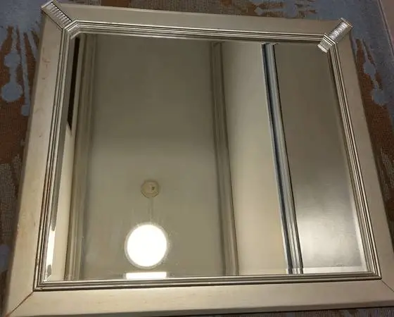 Large wall mirror