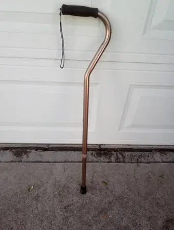 CANE WITH STRAP 34