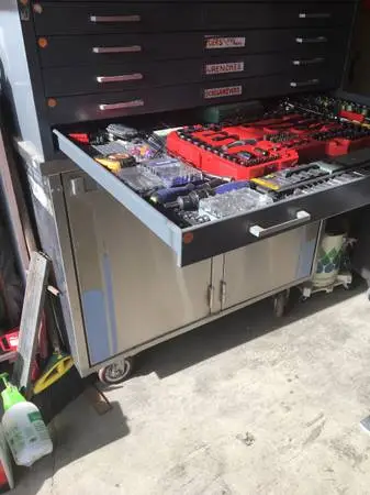 2 - Large Boxes used as Toolbox ( Make Reasonable Offer) NO TOOLS IN P