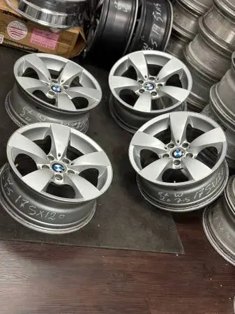 BMW RIMS WHEELS 17 INCH 5 LUGS FACTORY SET OF 4
