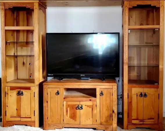 Entertainment Center solid wood