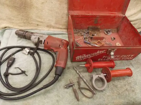 Milwaukee 5370-1 Electric 1/2 Corded Magnum Hammer Drill Handle Case