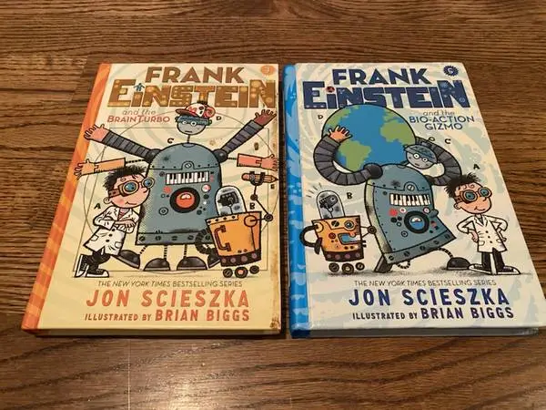 FRANK EINSTEIN & THE BRAIN TURBO & BIO ACTION GIZMO by Jon Scieszka