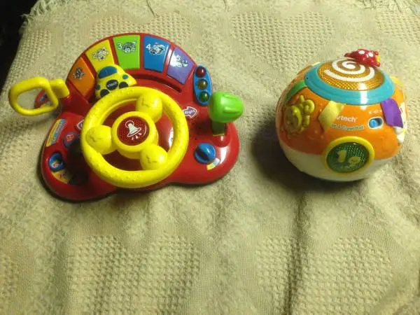 VTech Turn and Learn Driver & VTech Move and Crawl Ball