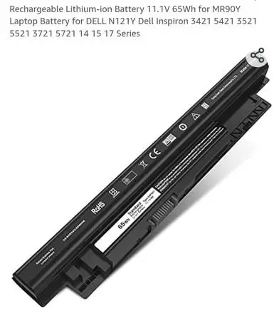 Rechargeable laptop battery