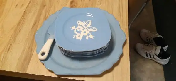 Serving dish/plate set
