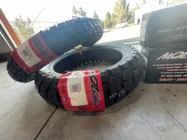 Dual Sport Motoz Tire and Tube Set