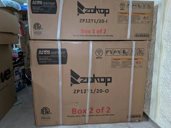 12000 BTU Mini Split Air/Heat Pump (20 SEER2) INVERTER-R32