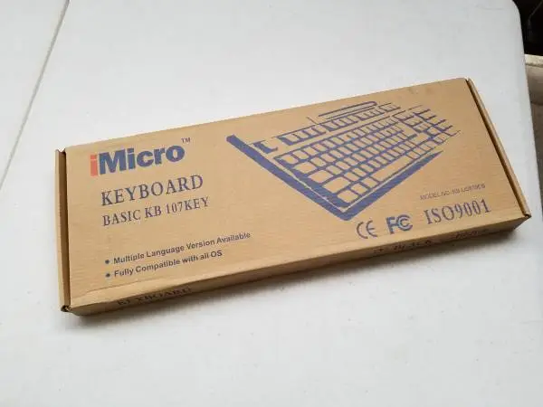 iMicro 107-Key USB Keyboards (New in the box)