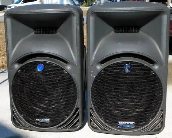 Mackie SRM450 the originals powered top cabinet speakers PAIR