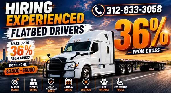 OTR Flatbed Driver Class A