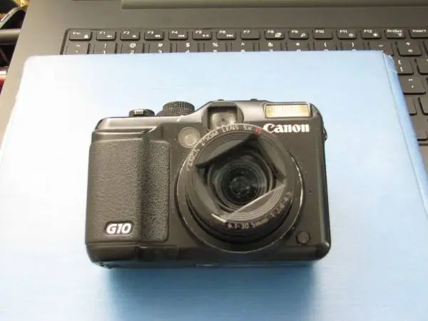 Canon Powershot G10 Digital Camera 14.7MP - Parts/Repair - Japan