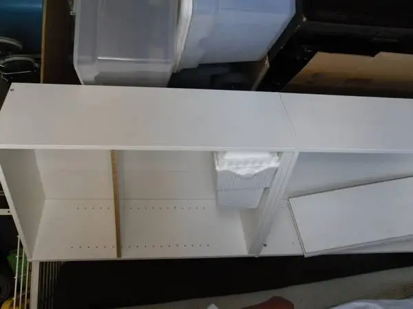 WHITE SHELF