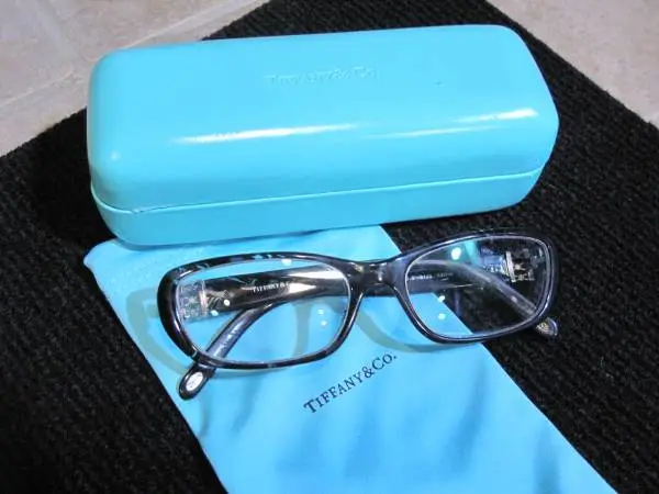 Tiffany Co. Eyeglass Frames No. TF-2069B Made in Italy - (Frames Only)