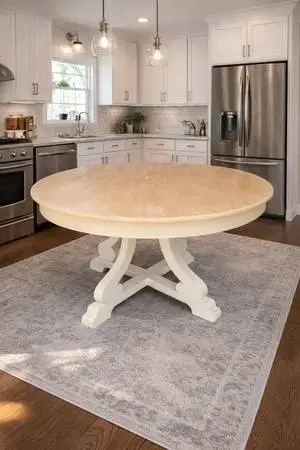 wood Dining table -round