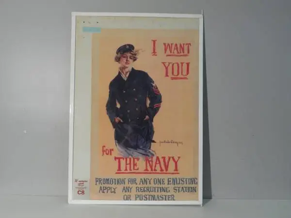 Vintage WWI US Navy Propanganda Posters
