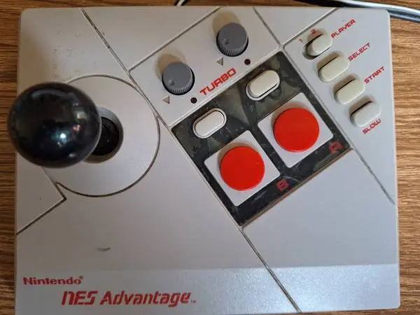 Nintendo NES Advantage Video Game Controller 1987 Made In Taiwan