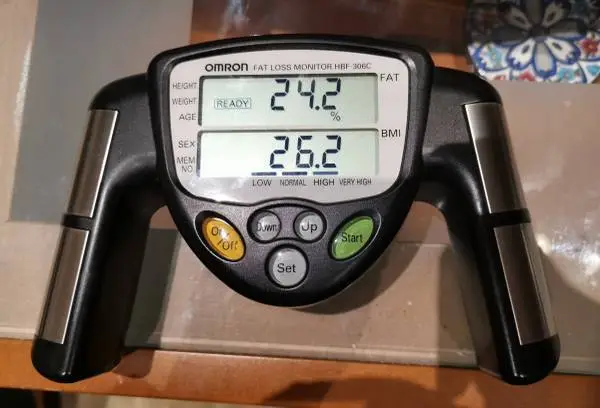 Omron HBF-306C Fat Loss Analyzer Monitor Body Logic Bodyfat Fitness
