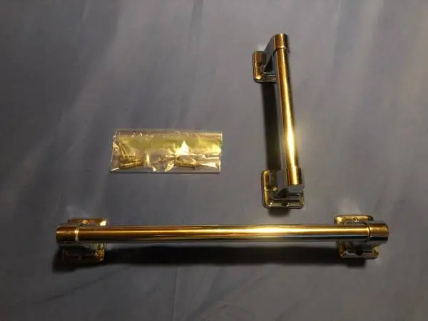 CHROME GRAB BARS / TOWEL RACKS