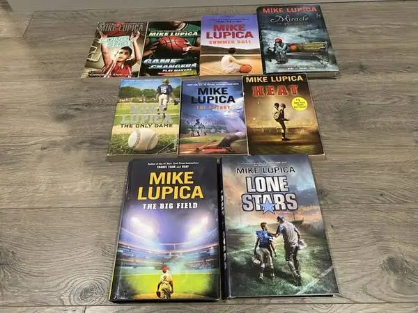 MIKE LUPICA 9 SPORTS BOOKS ~ FOOTBALL ~ BASKETBALL ~ BASEBALL
