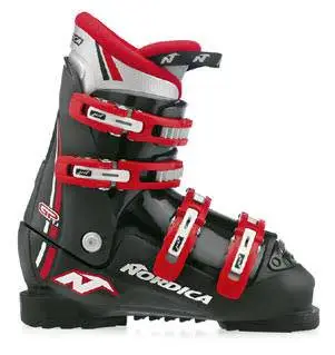 Nordica GP TJ ski boots boys size 6 24 24.5 Mondo