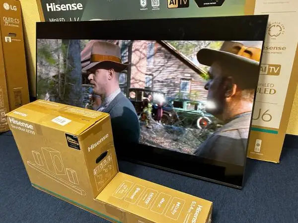 Hisense – 75′′ Class U6 QLED UHD 4K TV 75U65QF WITH Hisense AX700 5.1.