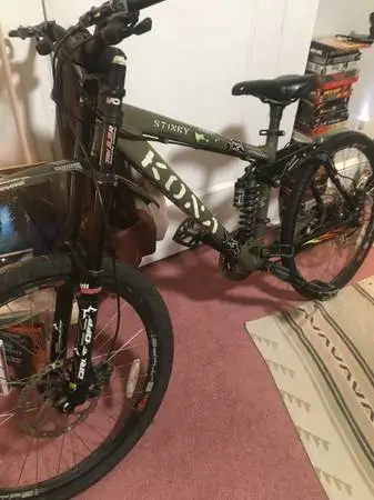 Vintage full suspension 16.5
