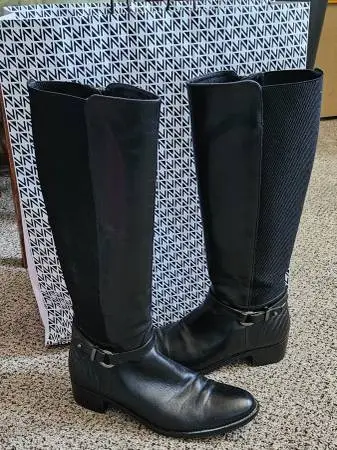 Aquitalia leather riding boots