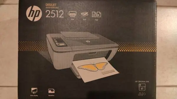 HP Deskjet 2512 Color Inkjet All-In-One Printer Copy and Scanner