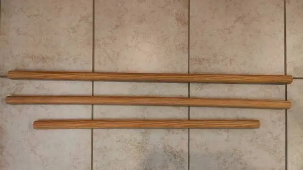 Heavy Duty Hard Wood Closet Rod