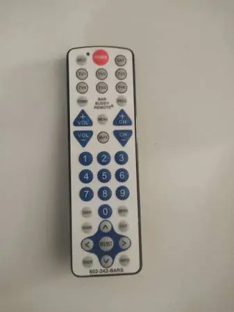 Bar Buddy Universal TV Remote Control For Sale