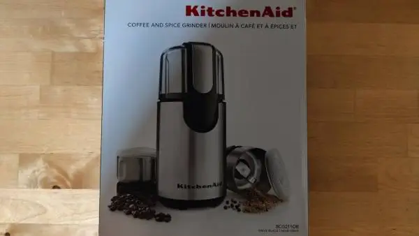 KitchenAid Stainless Steel Coffee & Spice Grinder Onyx Black