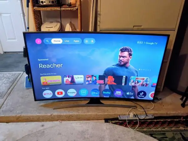 65 inch Samsung curved smart tv