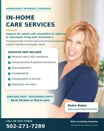 Caregiver or Personal Assistant