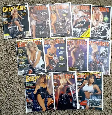 Huge Vintage Motorcycle Magazine Lot