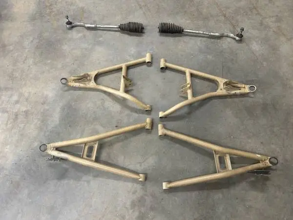 Polaris General Front A arms and steering parts
