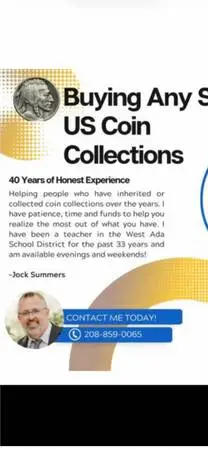 Coins: Buying any size United States Coin Collections