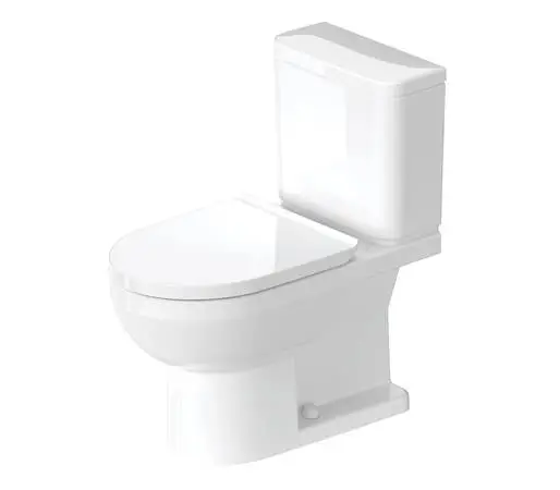 Duravit No. 1 1.28 GPF 2- Piece Elongated Chair Height Toilet W/SEAT
