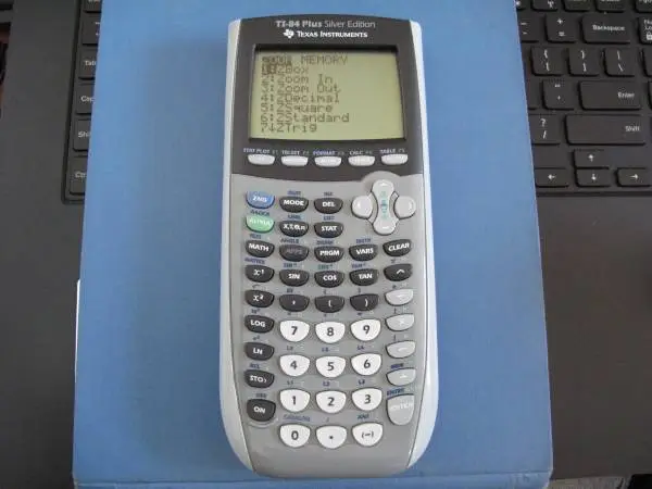 Texas Instruments Ti-84 Plus Silver Edition. Graphing Calculator