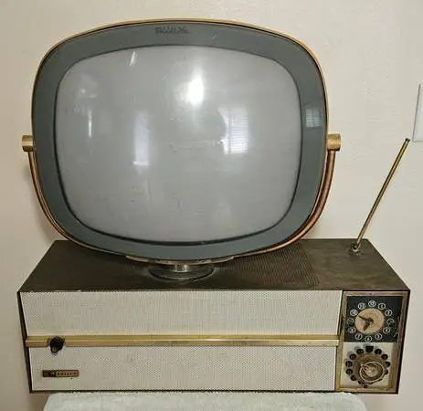 1950s Philco Predicta TV H3412 Siesta Swivel VTG Television UNTESTED