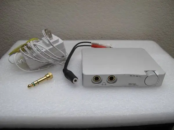 S.M.S.L. VA-2 Stereo Headphone Amplifier - Silver Case - Come Hear it!