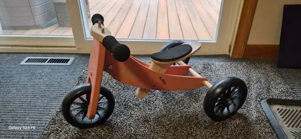 Kinder Feets Wooden Tricycle (New)