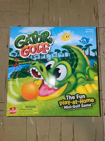Goliath Gator Mini Golf The Fun Play At Home Game For Kids Children