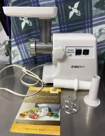 Villaware power meat grinder