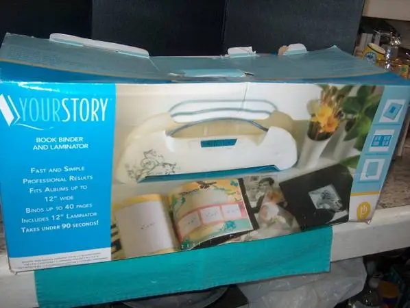 YOUR STORY BOOK BINDER AND LAMINATOR